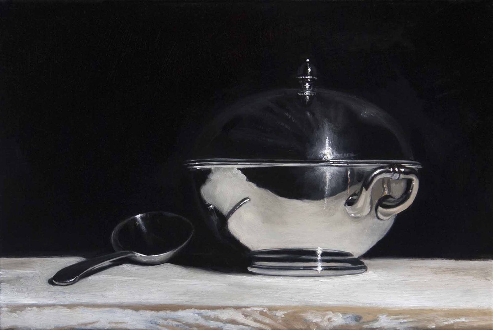 James Gillick, Silver Tureen & Spoon