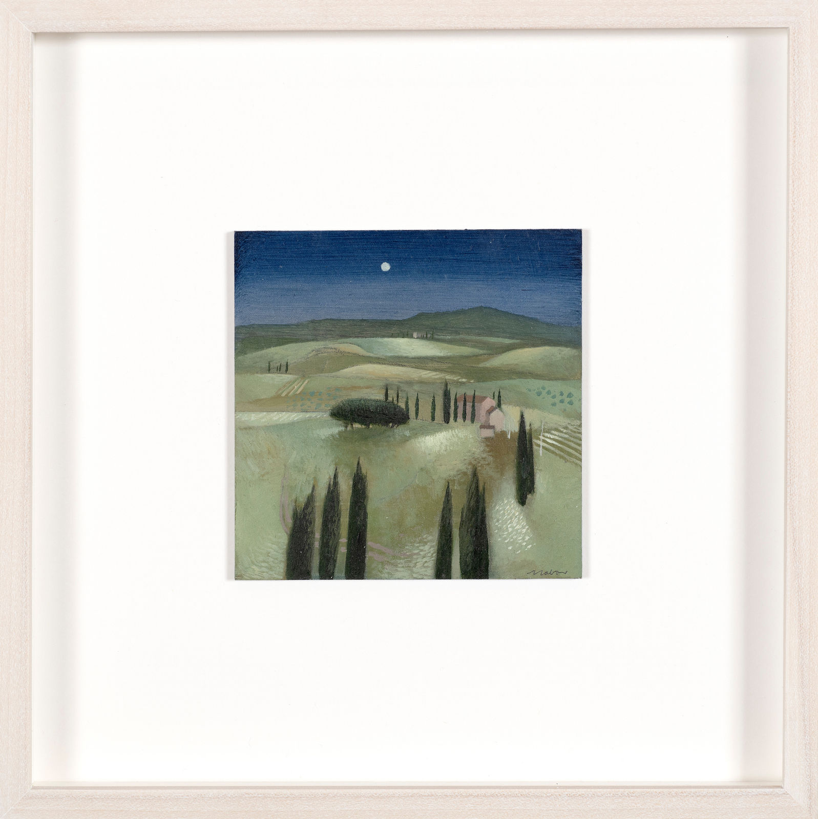 Tom Mabon, Night Fields. Tuscany, 2022