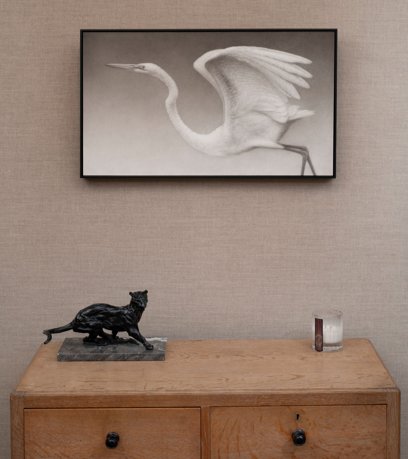 Lee Andre, Great Egret, 2023