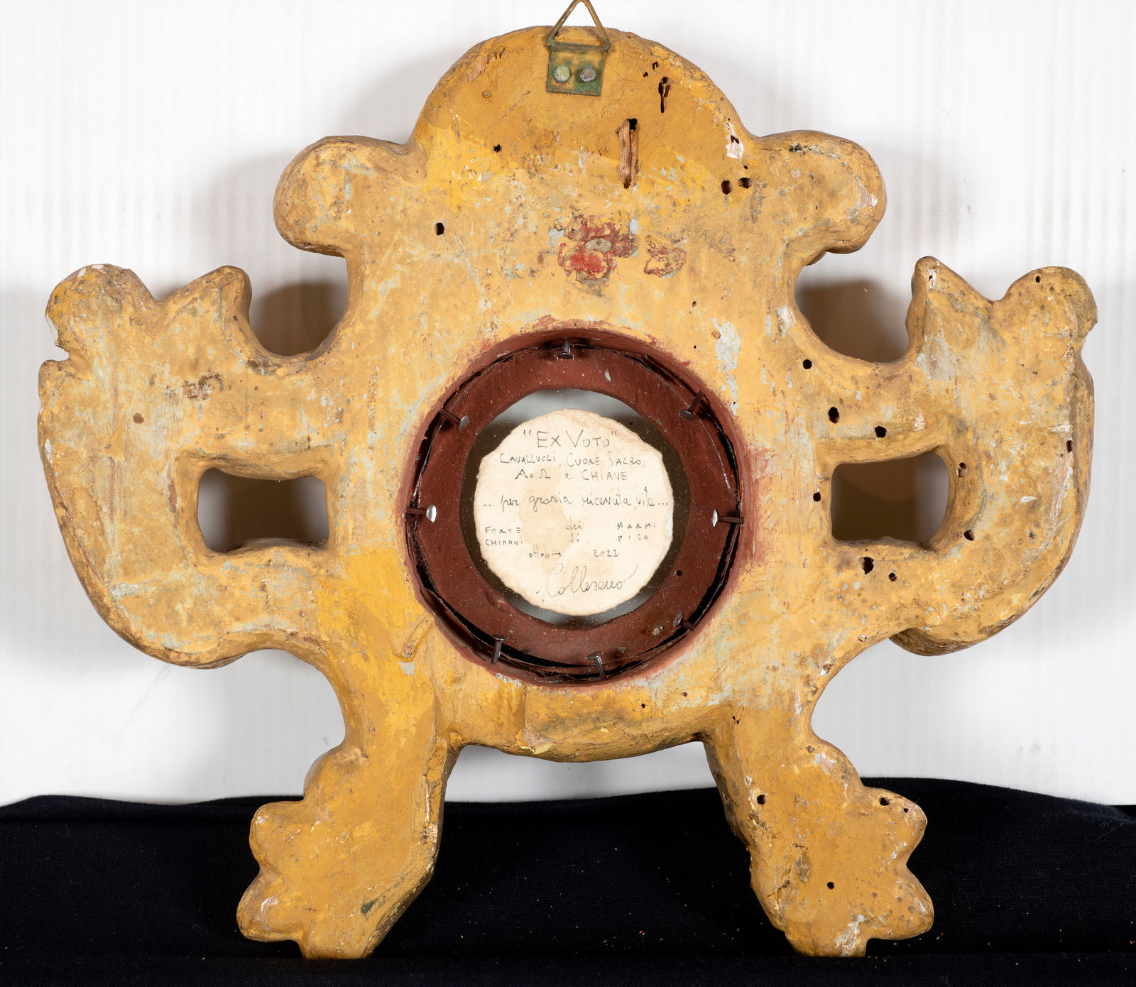 Andrea Collesano, EX VOTO ( HEART ) , 2022