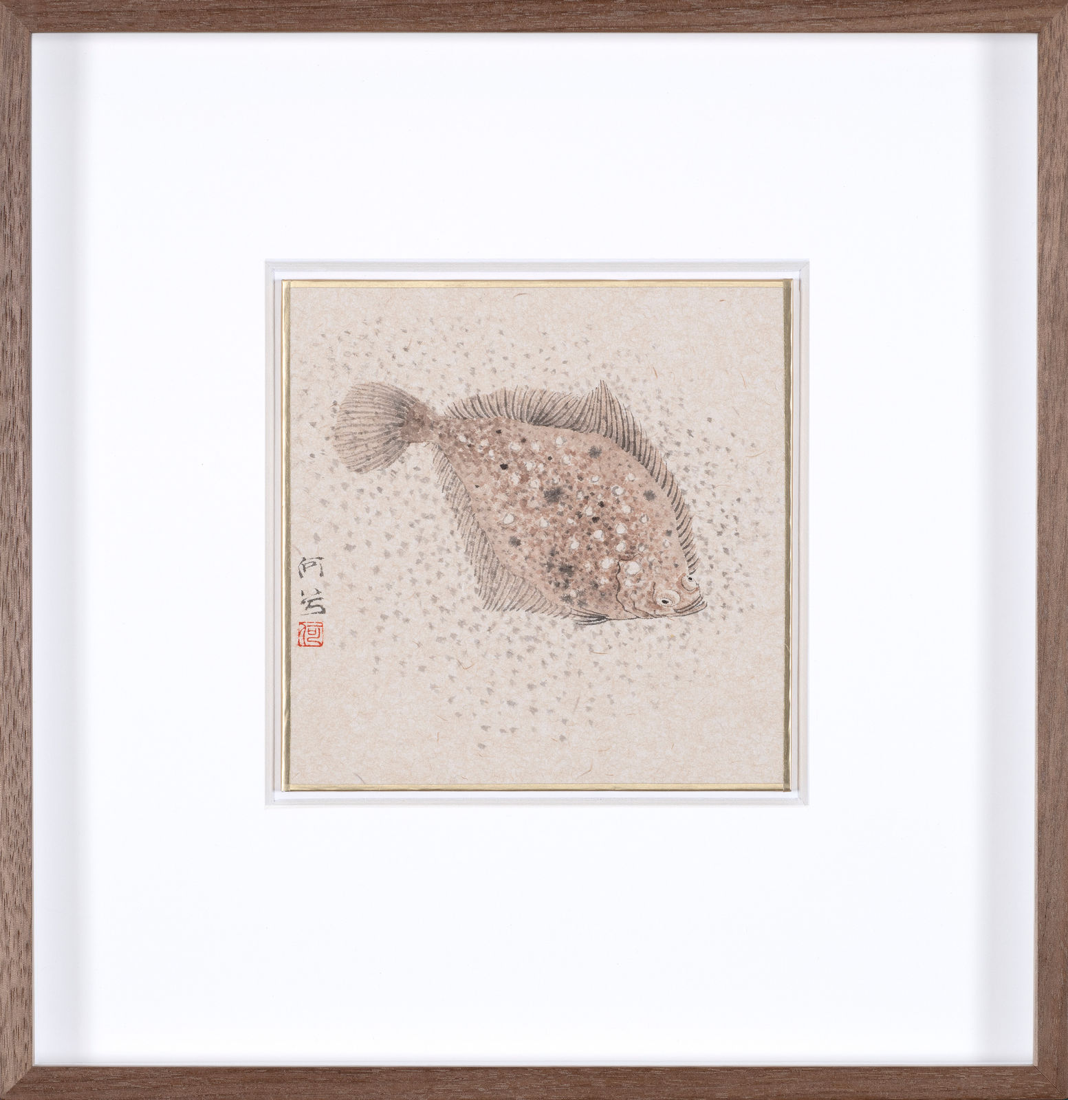 He Xi, The Story of Zhuangzi and Happy fish No.7, 2022