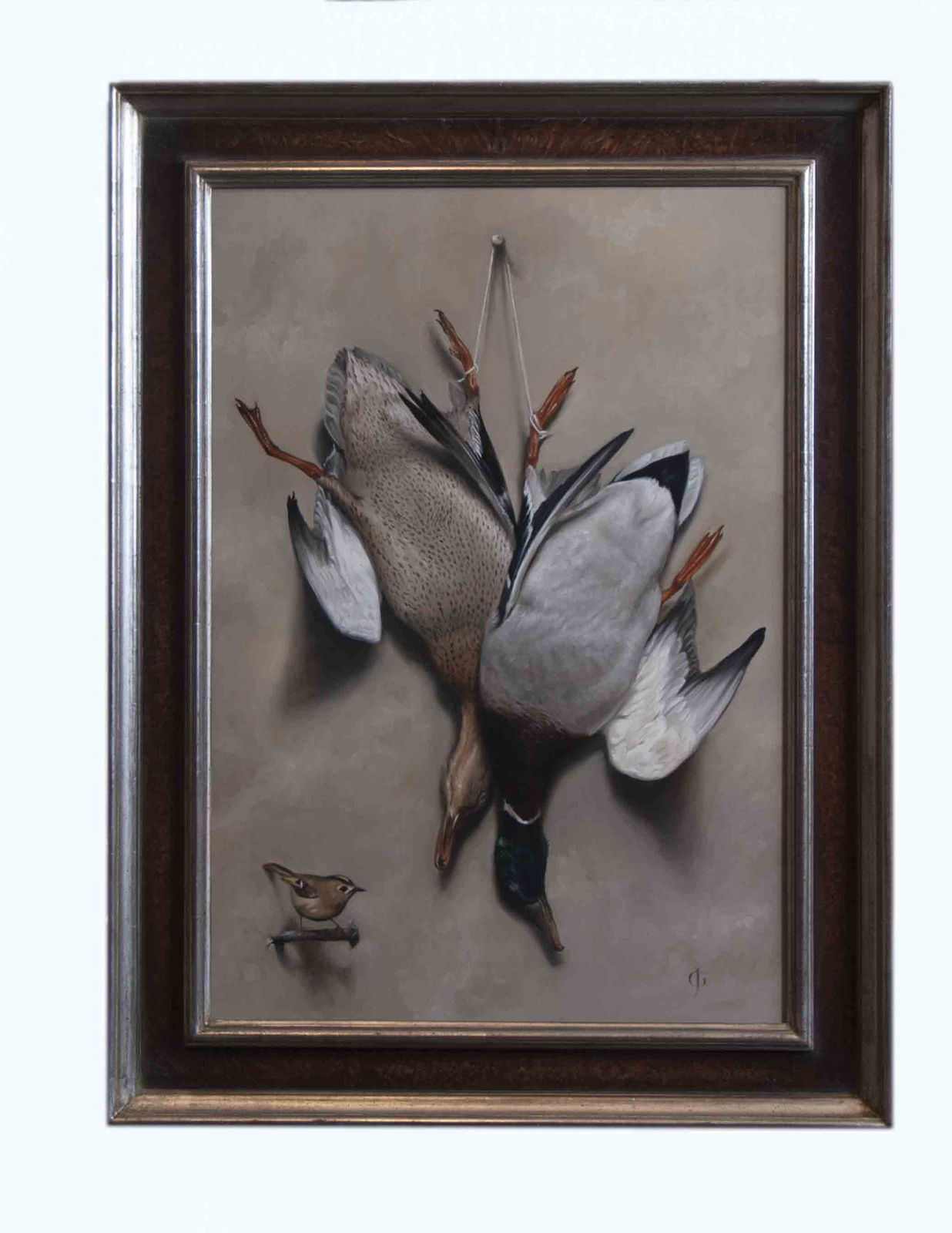 James Gillick, Hanging Mallard Brace, 2021
