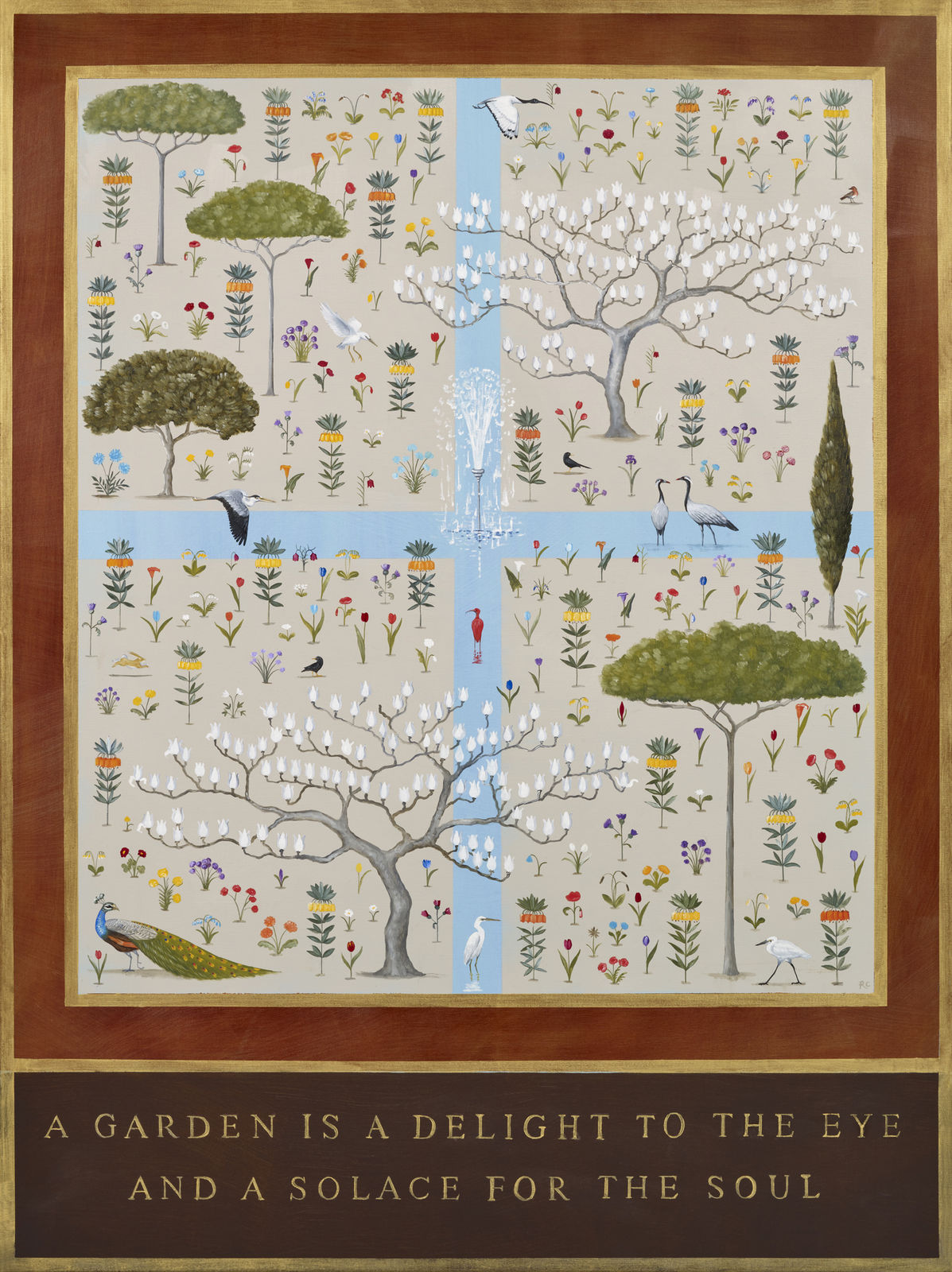 Rebecca Campbell, A Garden Is a Delight to the Eye, and Solace for the Soul