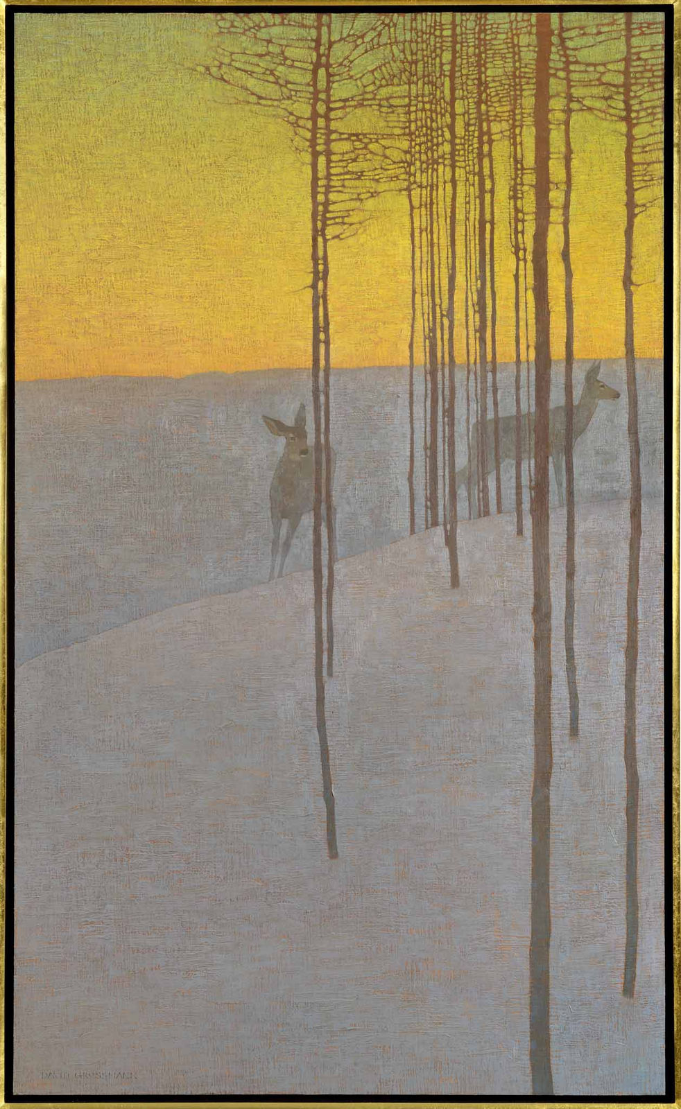 David Grossmann, In the Winter Dusk