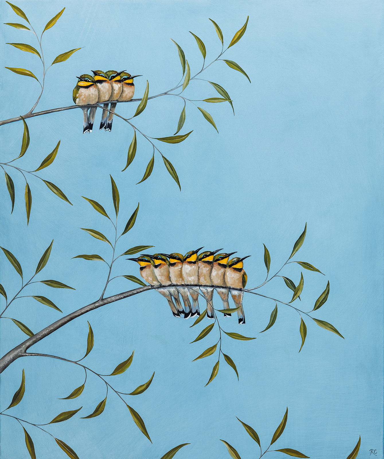 Rebecca Campbell, A Colony of Bee-Eaters
