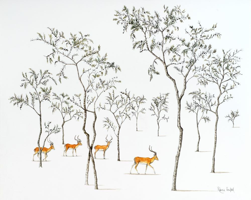 Rebecca Campbell, Amongst The Whistling Thorns, 2025