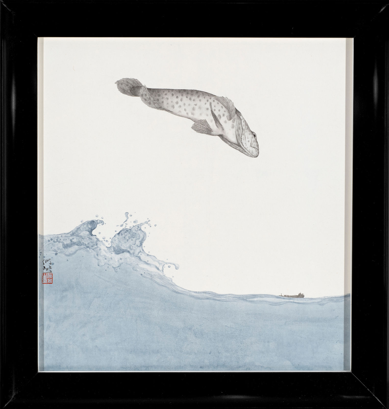 He Xi, See the Sea, 2022