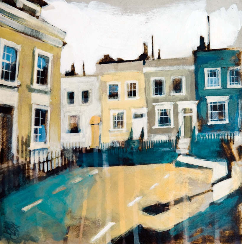 Camilla Dowse, Farmer Street & Hillgate Place, Kensington, London (Study)