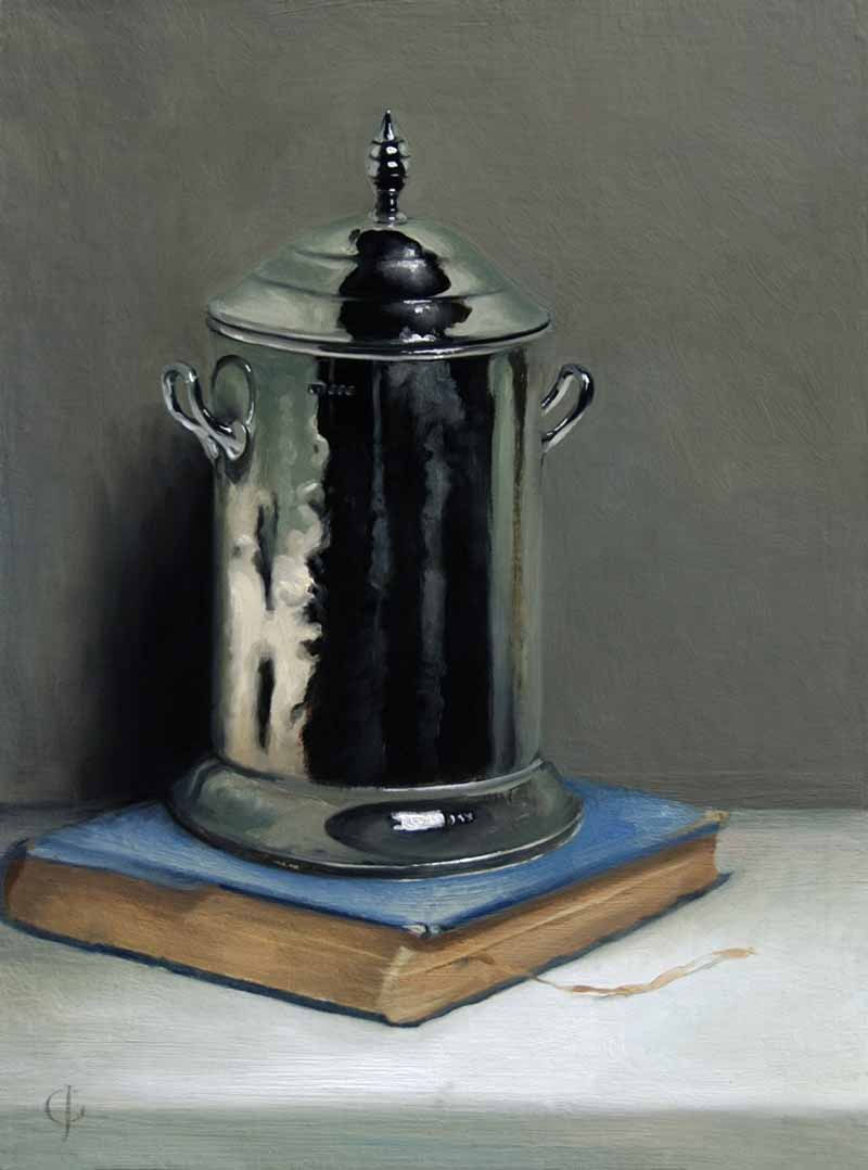 James Gillick, Silver Pot and Book