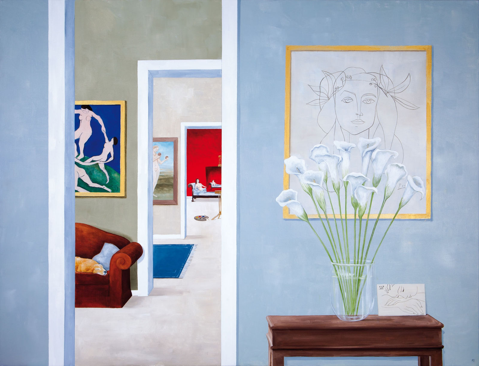 Rebecca Campbell, The Artist's Muse