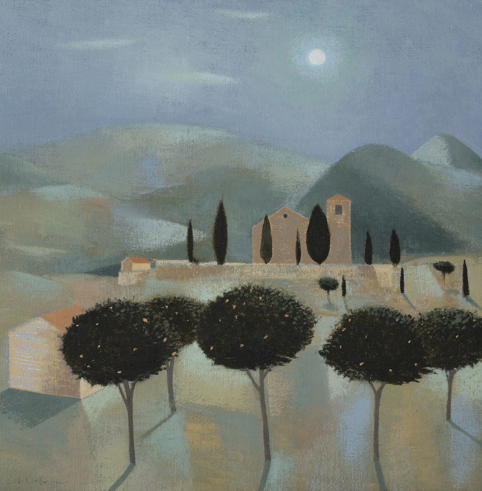 Tom Mabon, Moonlight in the Apennines