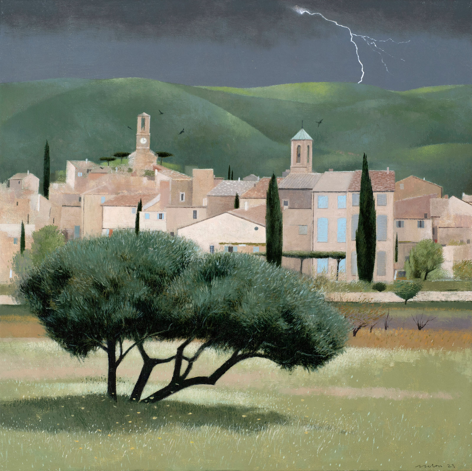 Tom Mabon, In flashing Thunder. Lourmarin, 2023