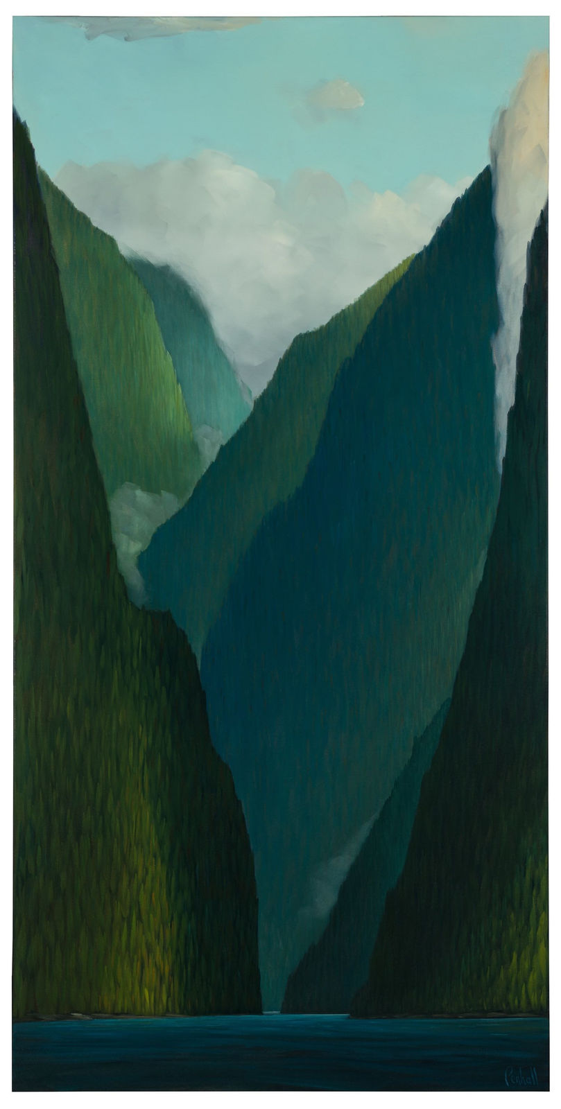 Ross Penhall, Cascading Cloud, 2025