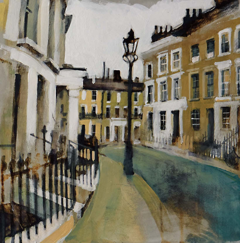 Camilla Dowse, Chalcot Crescent, Primrose Hill, London (Study)