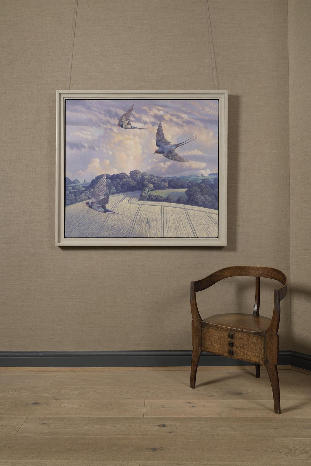 James Lynch, Swallows Dancing Hill, 2021