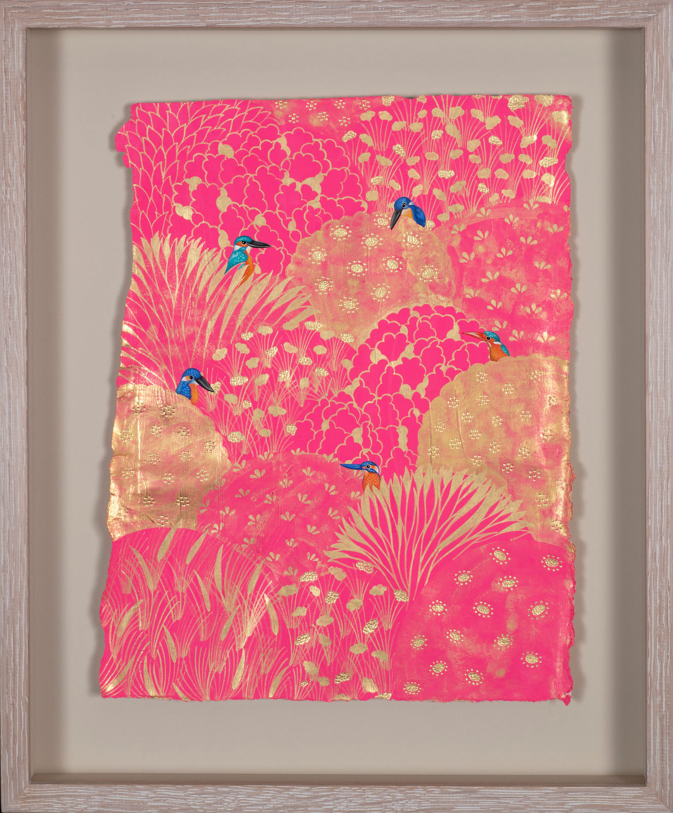 Ayesha Gamiet, A Crown of Kingfishers, 2022