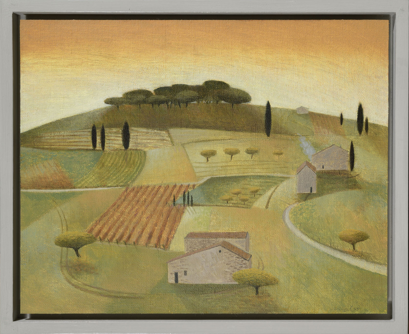 Tom Mabon, In the Harvest Month. Provence, 2020