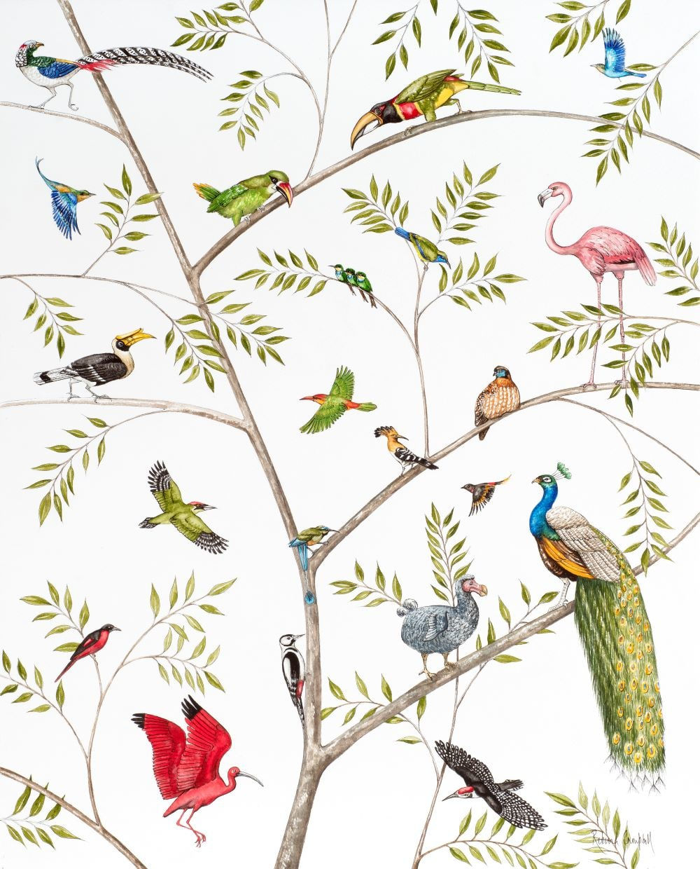 Rebecca Campbell, A Good Tree Can Lodge Ten Thousand Birds - Burmese Proverb, 2025