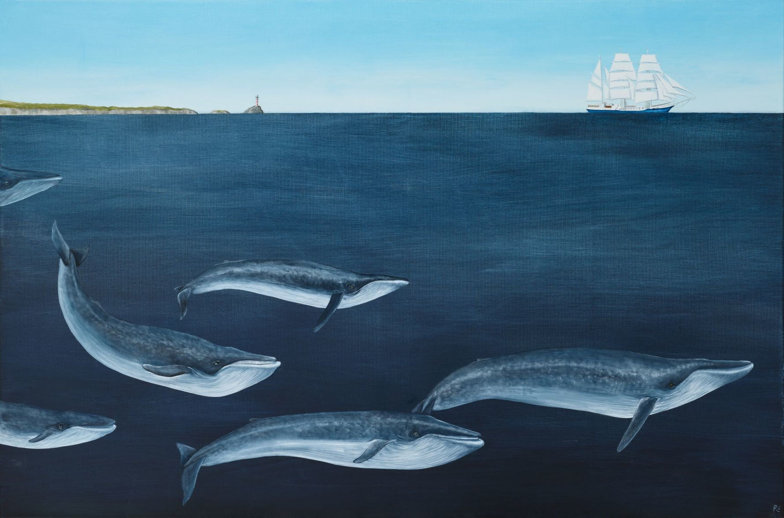 Rebecca Campbell, Out of The Blue , 2022