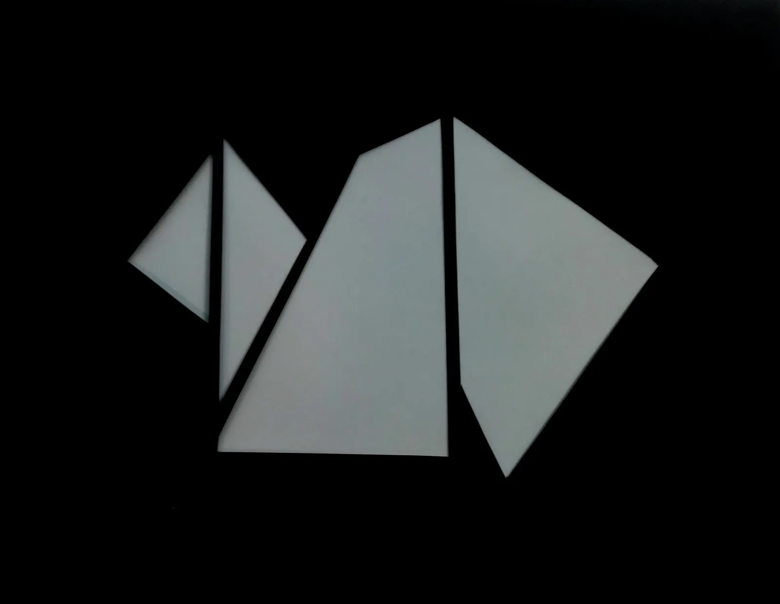 Joseph La Piana, Subfractal Fragment Cutout Q.1, 2019