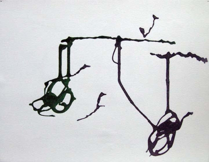 Joseph La Piana, Green and Cobalt I, 2004