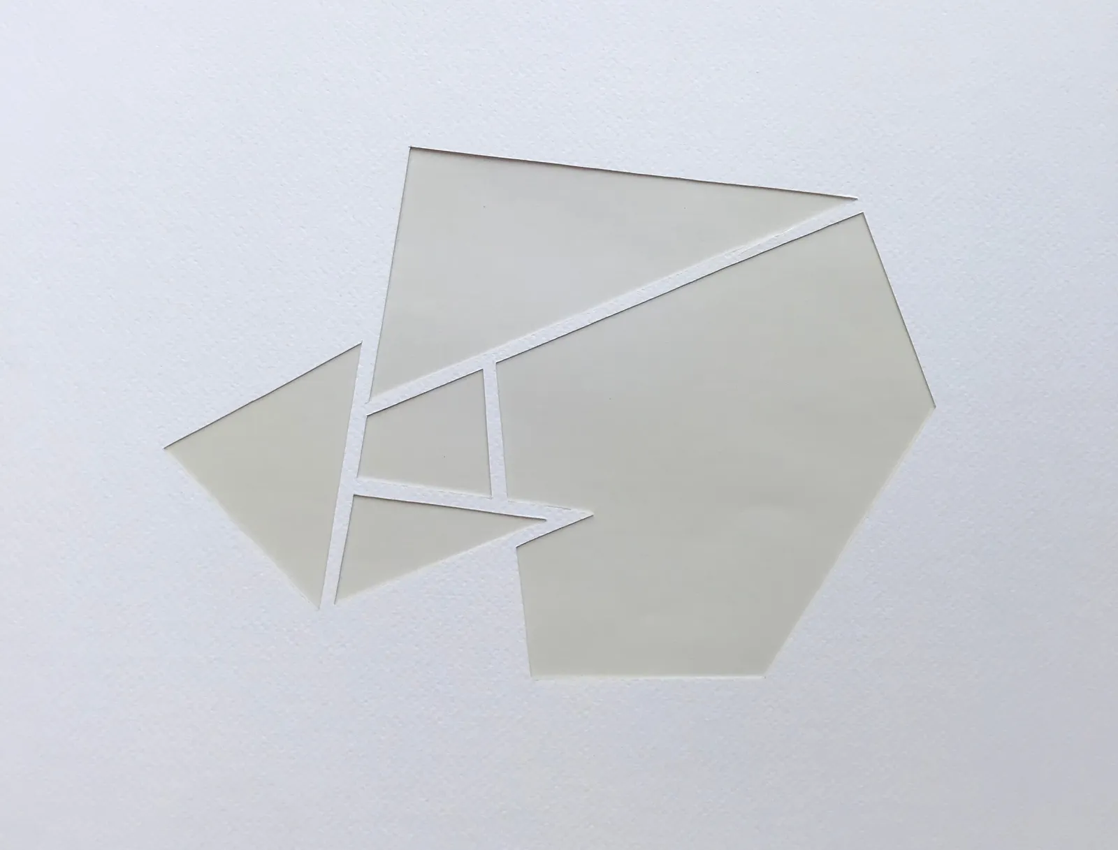 Joseph La Piana, Subfractal Fragment Cutout 012.1, 2019