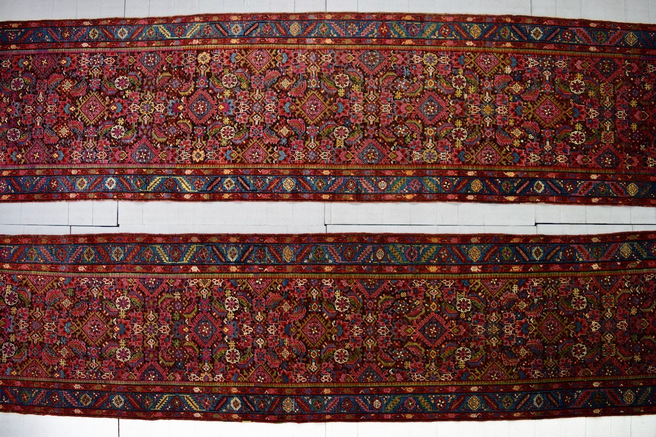 pair of Bakshaish runners, Persia
