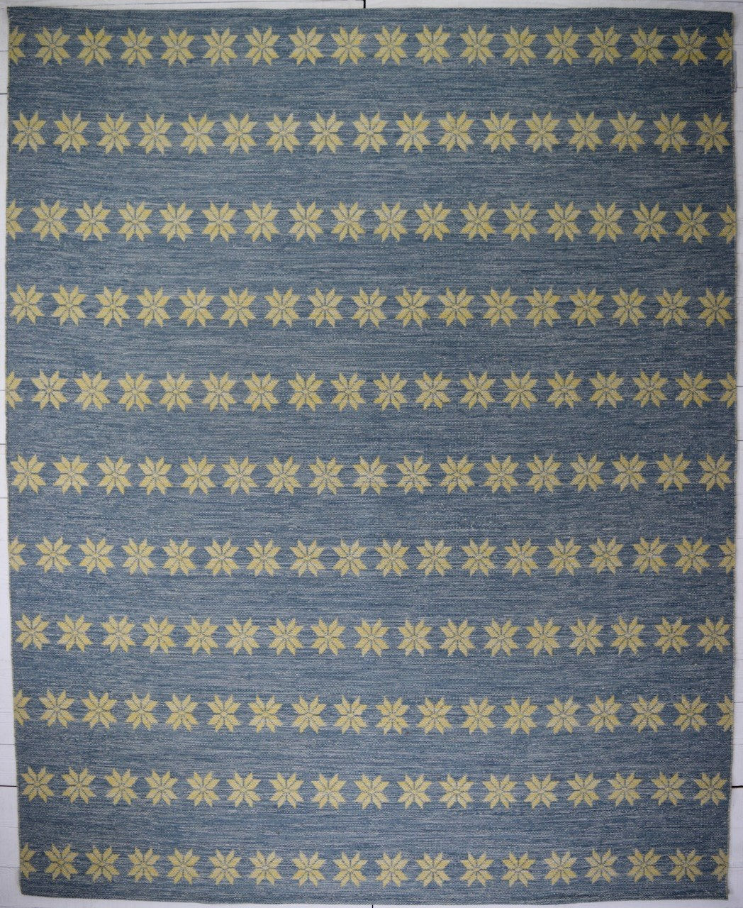 Star double-sided flatwoven rug, India
