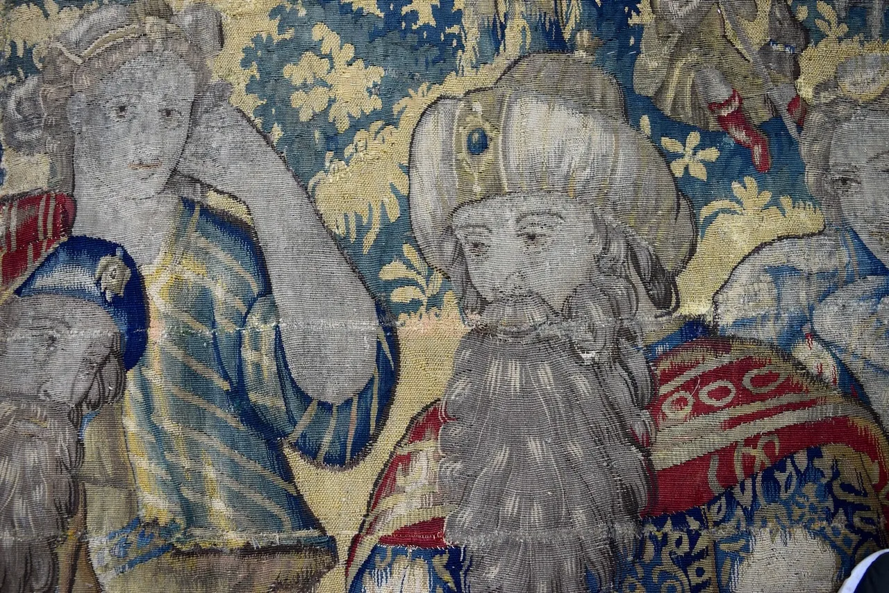 Brussels Historical Tapestry panel