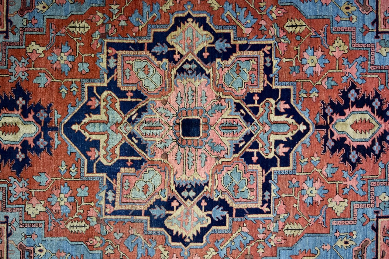 Heriz carpet, Persia