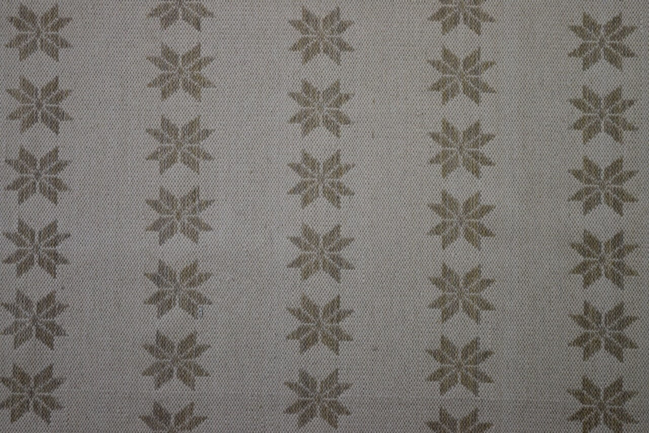 Star double-sided flatwoven rug, India