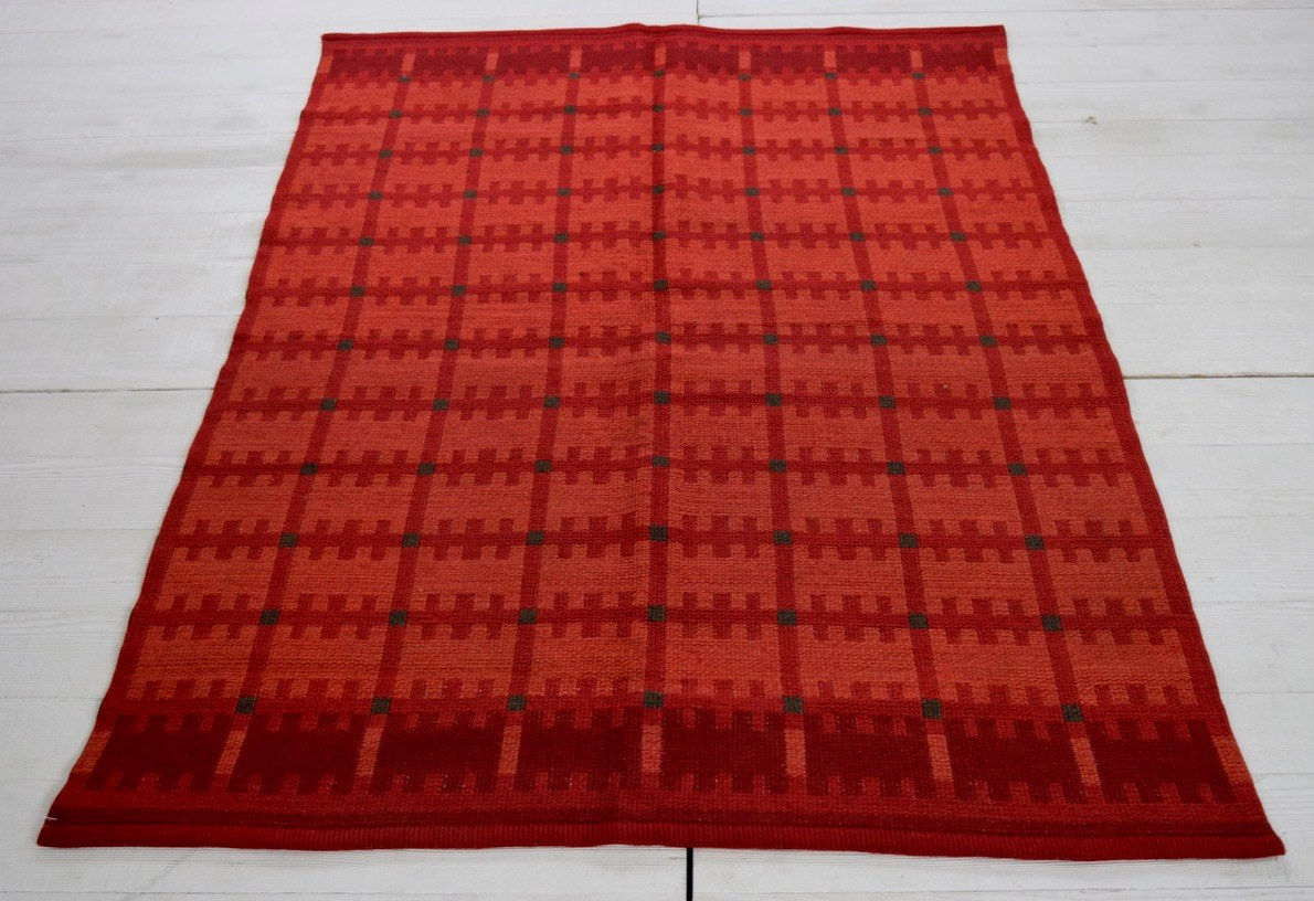 Swedish flat woven rug