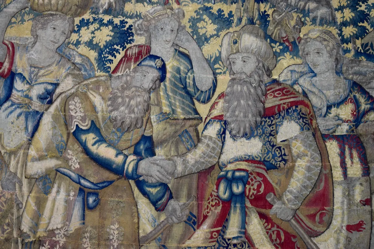 Brussels Historical Tapestry panel
