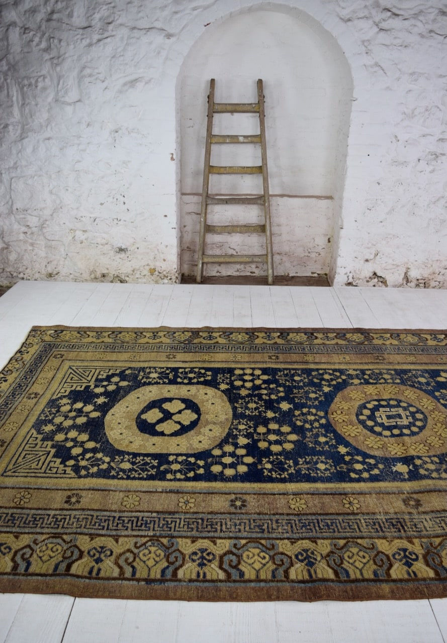 Khotan carpet, Chinese Turkestan