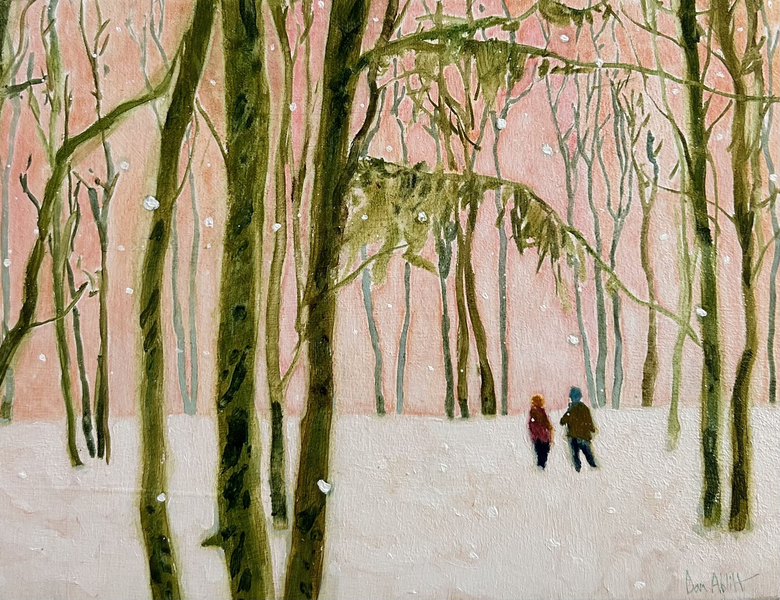 Daniel Ablitt, Winter Light (study)