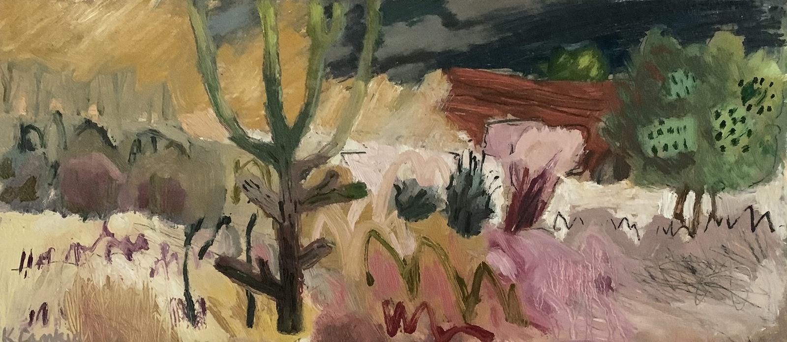 Karen Camkin, Winter Walk No.3