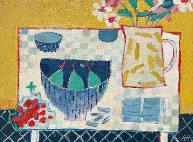 Anna Hymas, Yellow Room Still Life