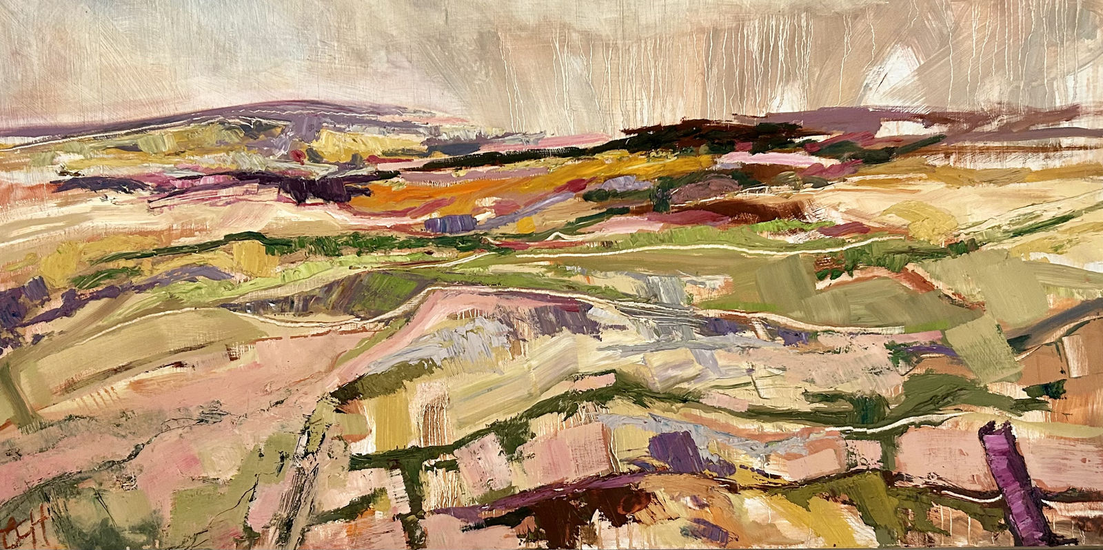 Emma Haggas, View Across the Plain
