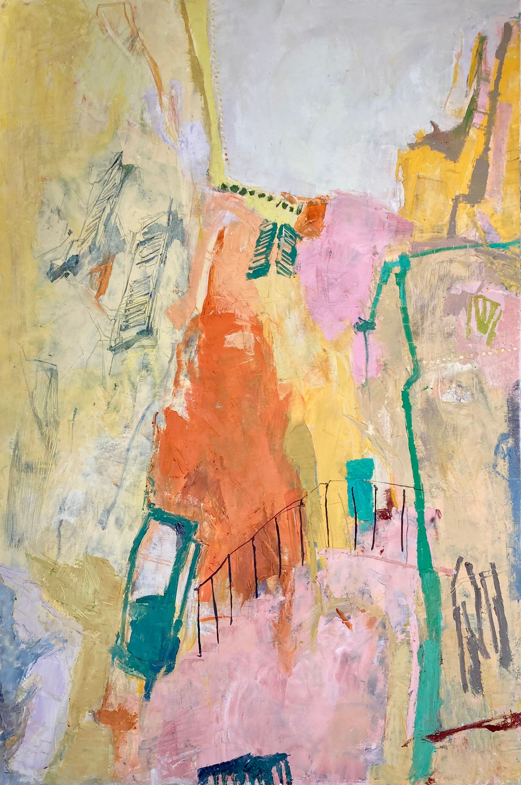 Julia Maleeva, Midsummer Dreams in Yellow, Orange & Lime