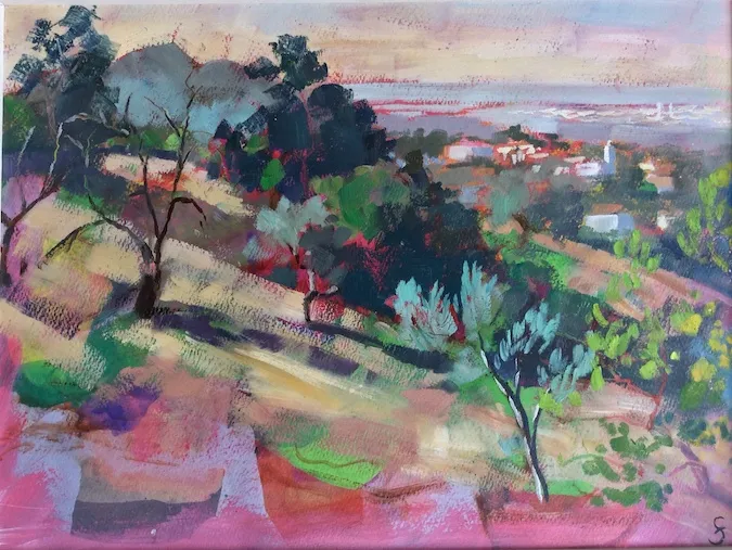 Francesca Shakespeare, View to the Sea, Portugal