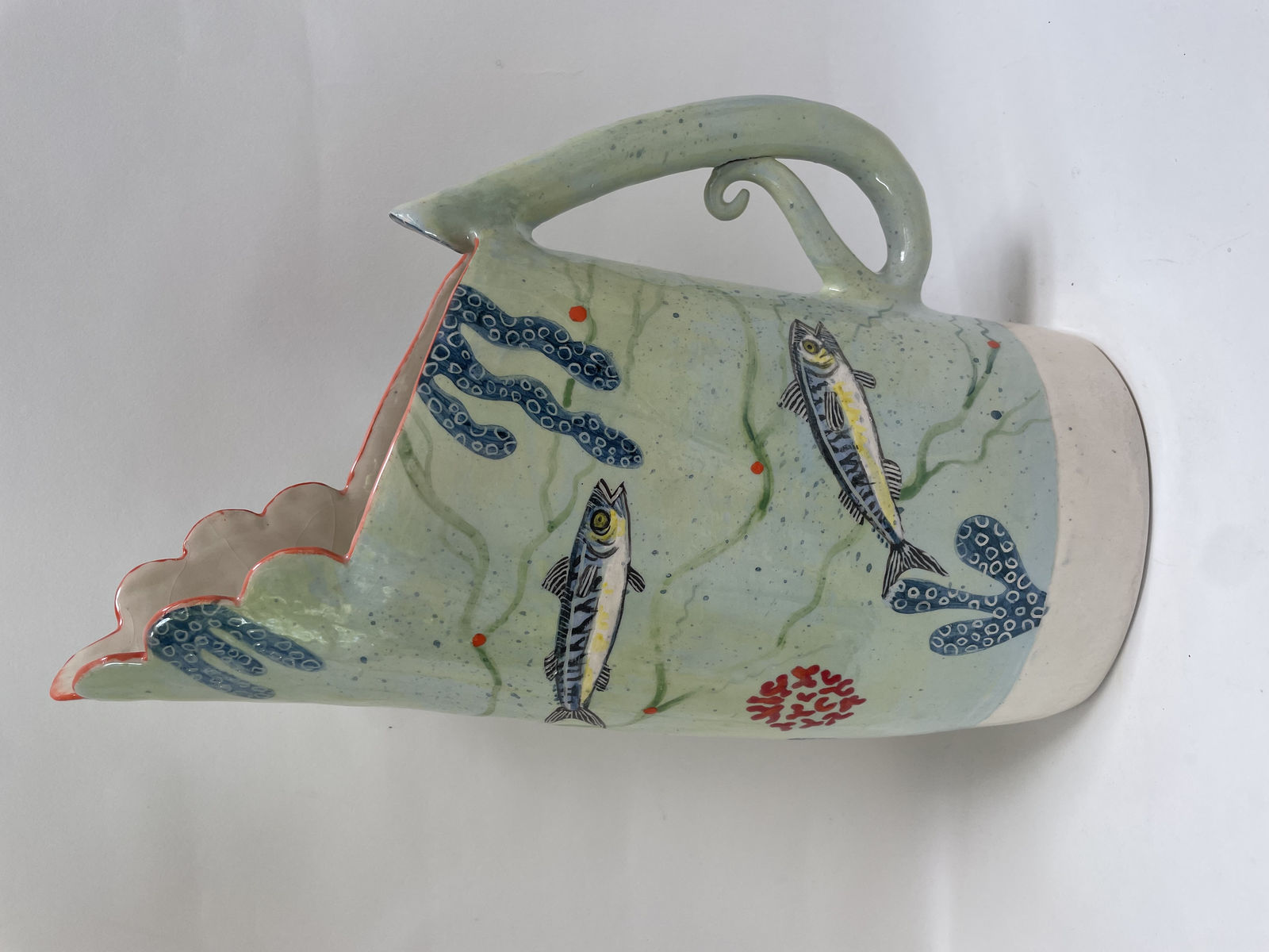 Laurance Simon, 'Cornwall Delight' Mackerel Jug