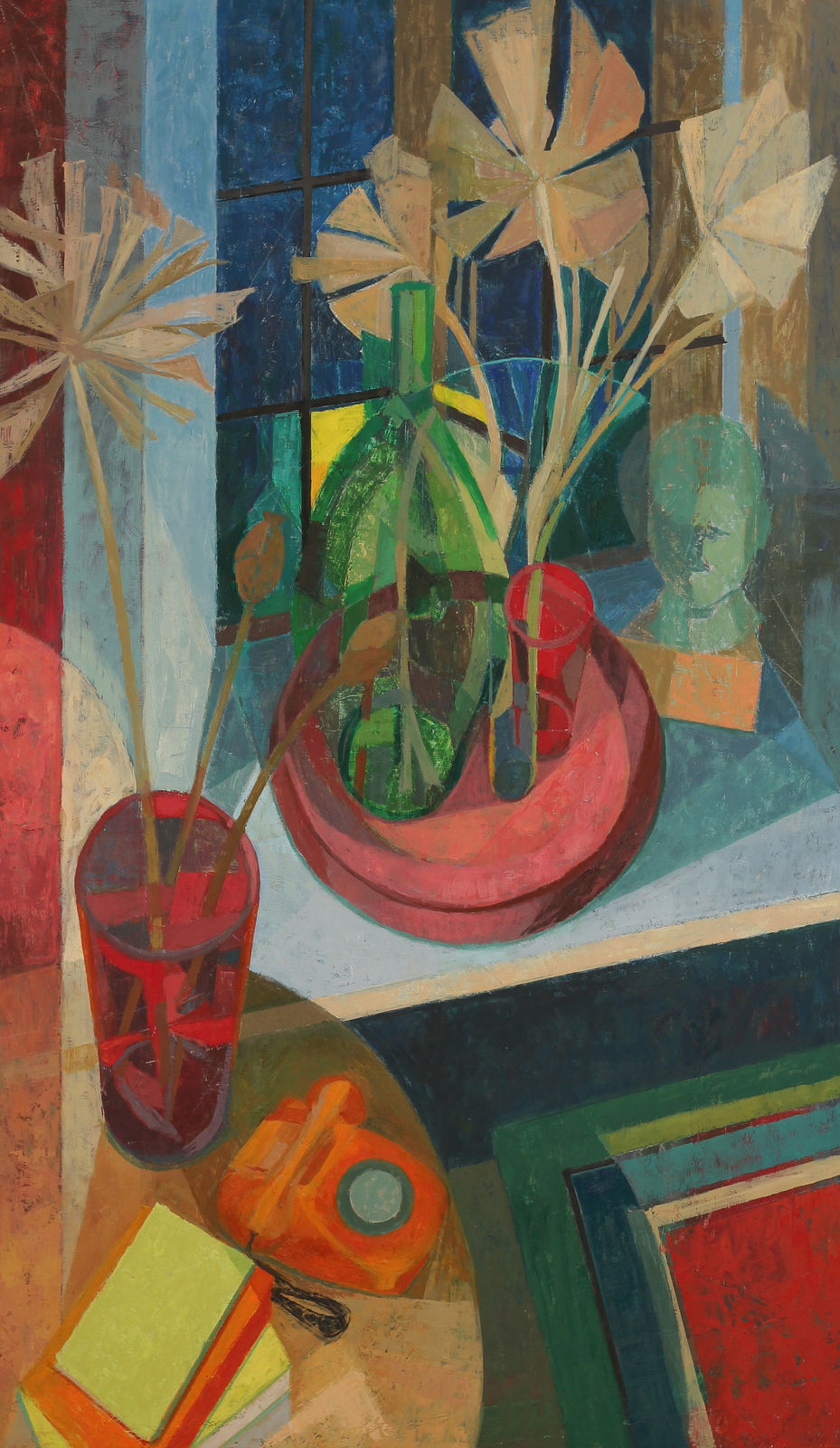 Tessa Coleman, Red Room Windowsill II