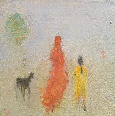 Ann Shrager, Lady in Orange