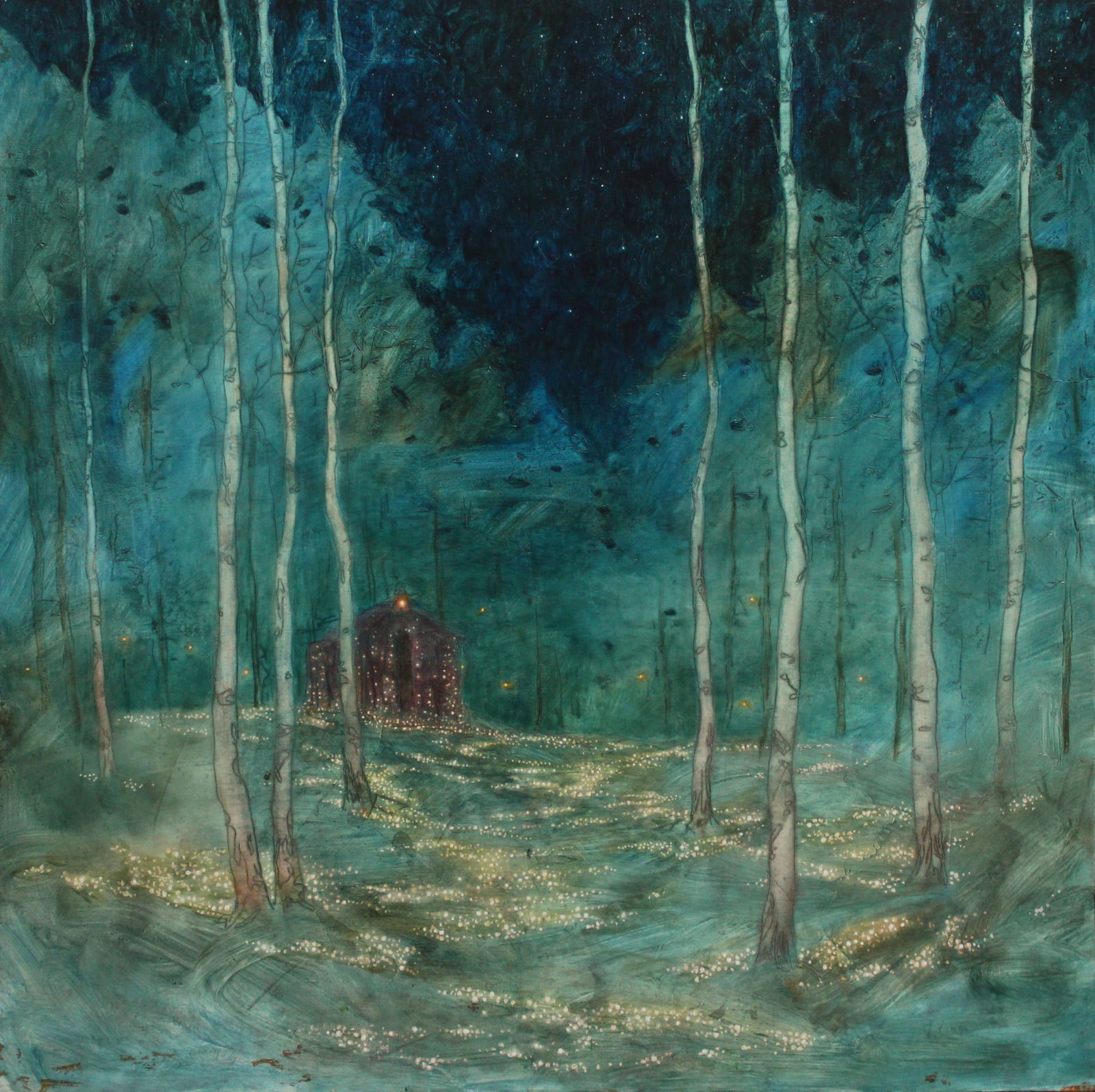 Daniel Ablitt, House of Flowers (Fireflies) II