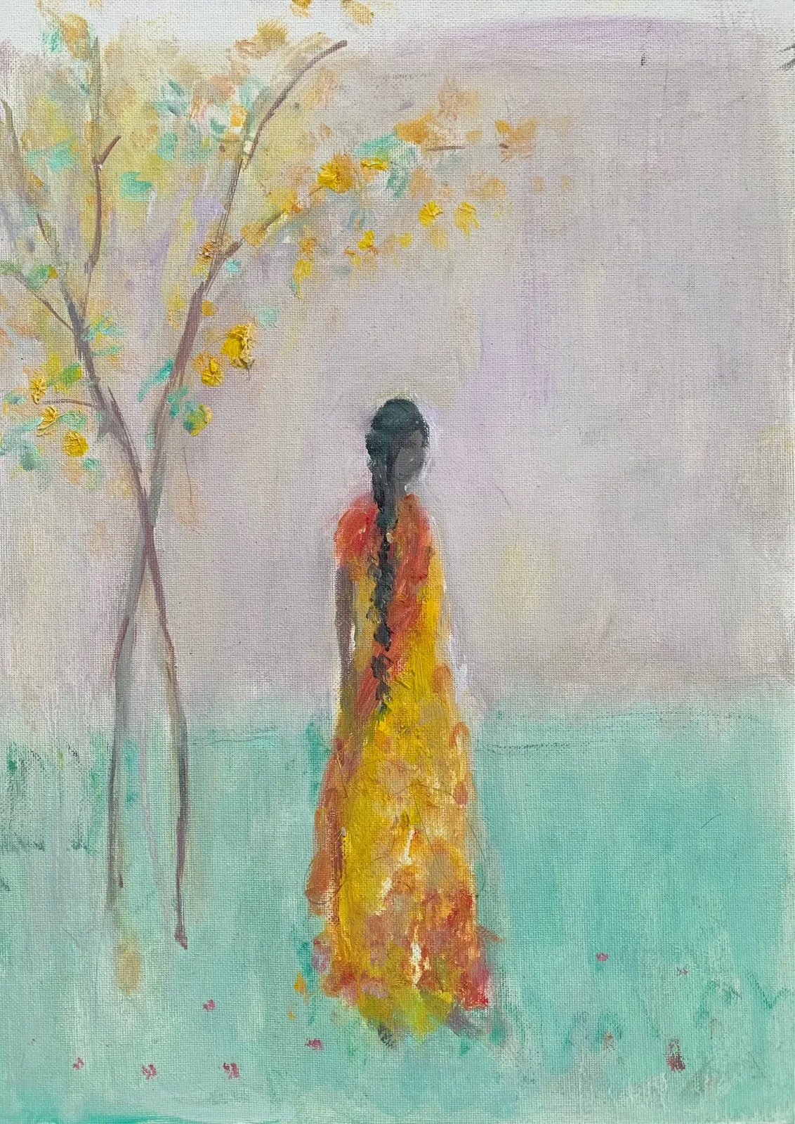 Ann Shrager, Under the Mimosa Tree
