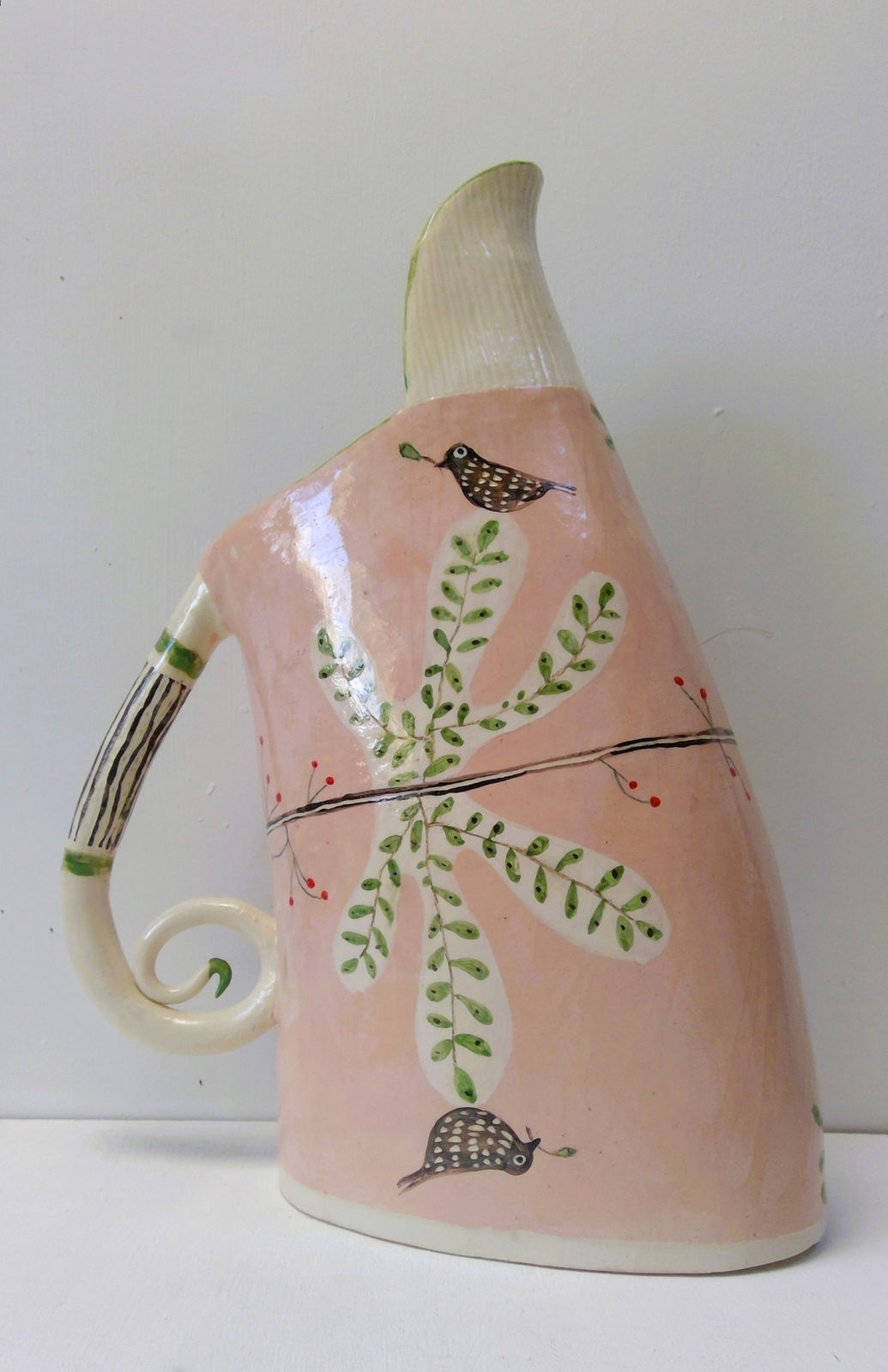 Laurance Simon, Pink Jug, Mirror Image