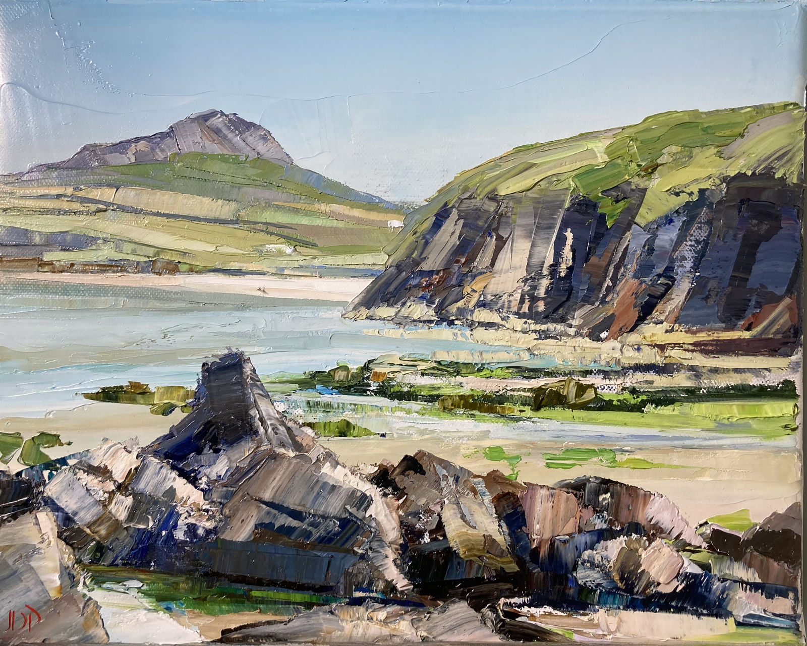 Jonathan Pocock, Over White Sands, Pembrokeshire