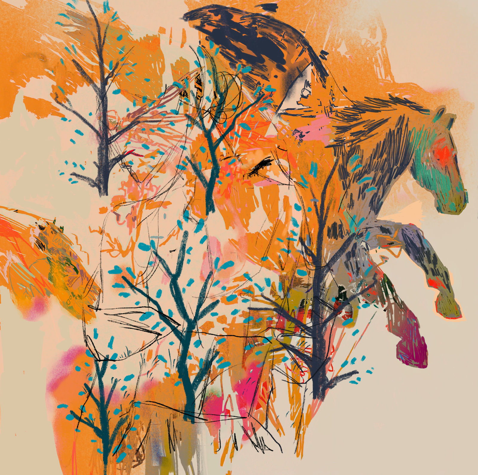 David Morrison, If Wishes Were Horses (Yellow Edition I)