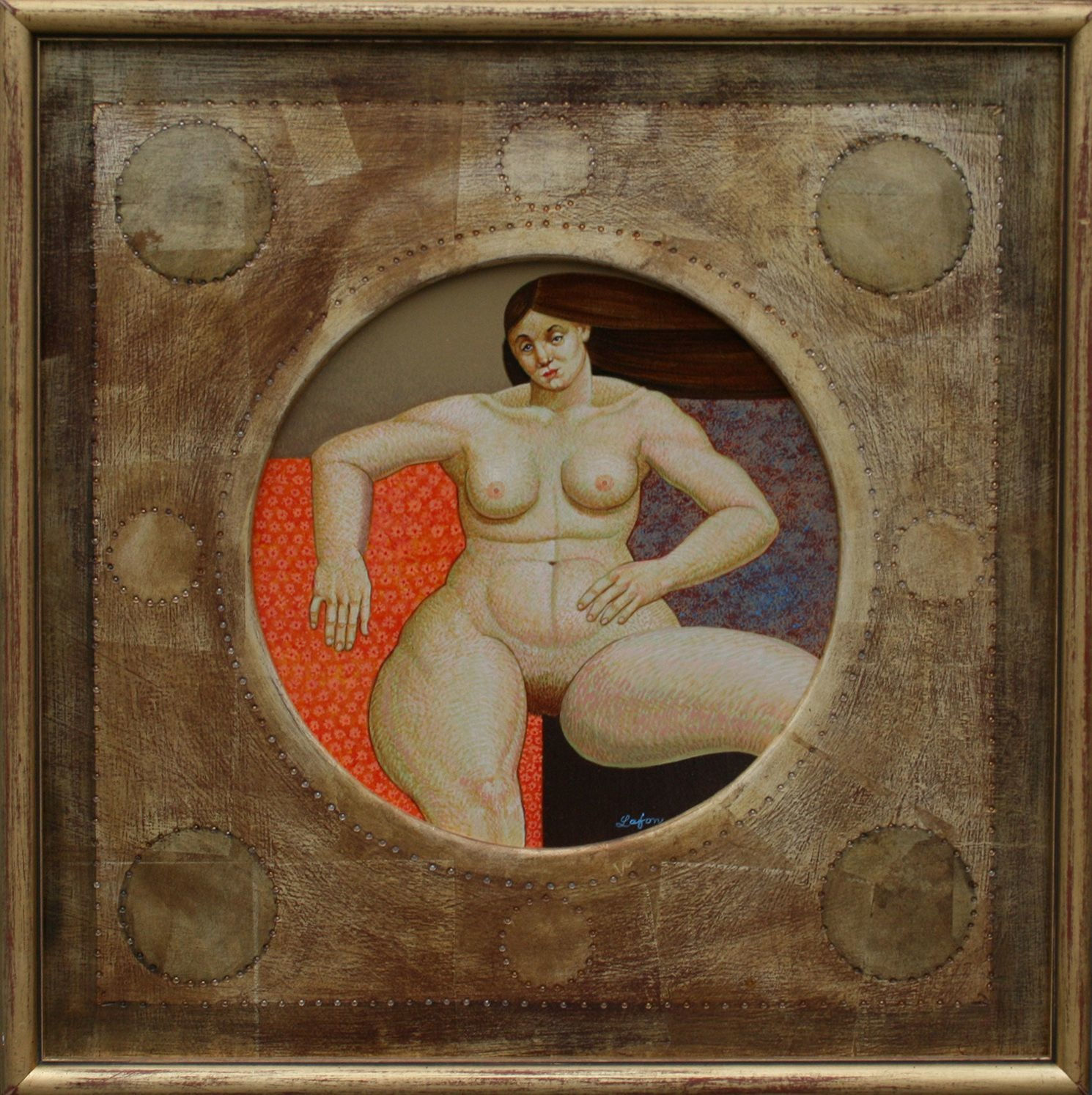 D. J. Lafon, SEATED NUDE