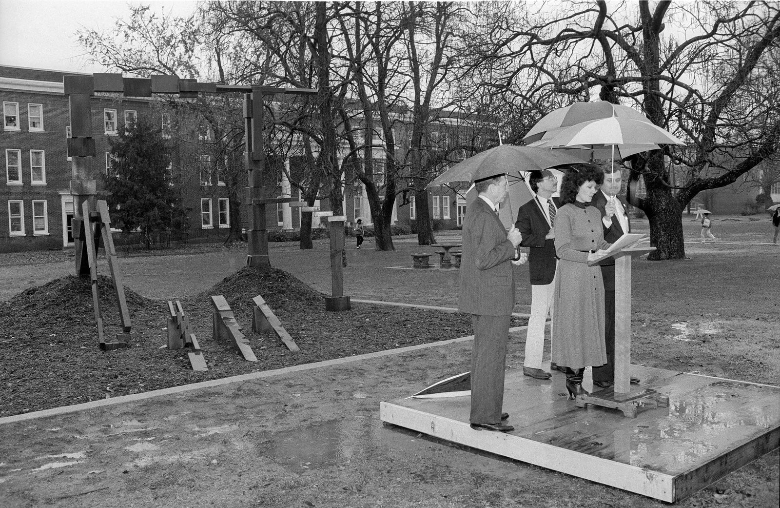 Rites of Passage (Dedication by Bette Gibson & MTSU President Sam Ingram), 1986